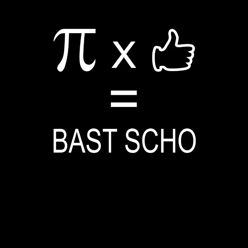 Pi X Thumb Funny Math Calculator Formula