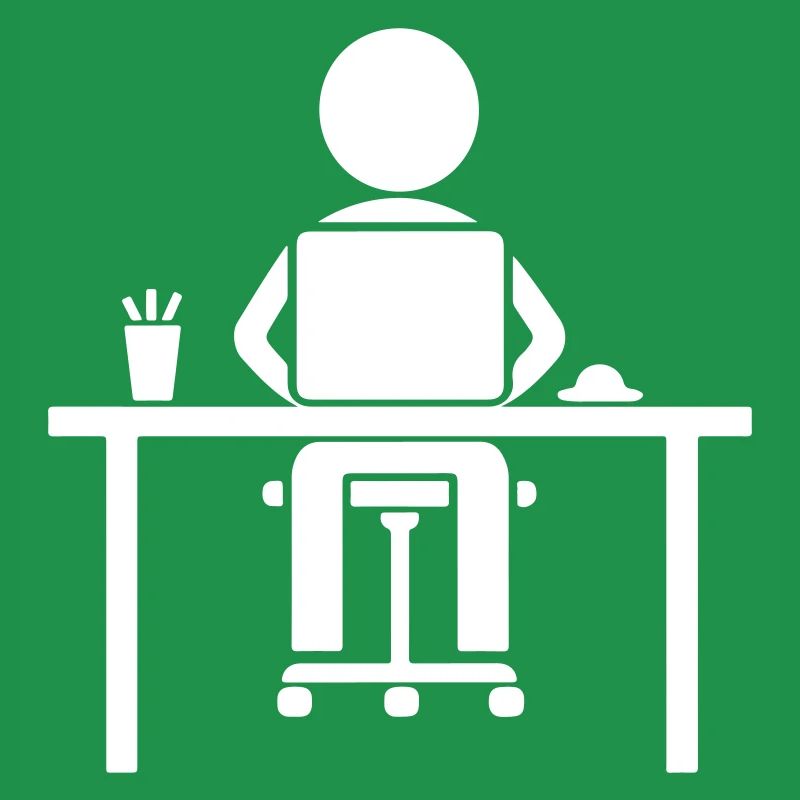 Arbeiter Computer Job