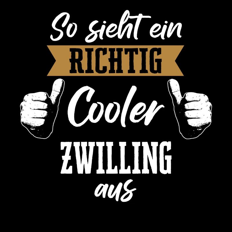Zwilling Zwillinge Bruder Schwester Spruch