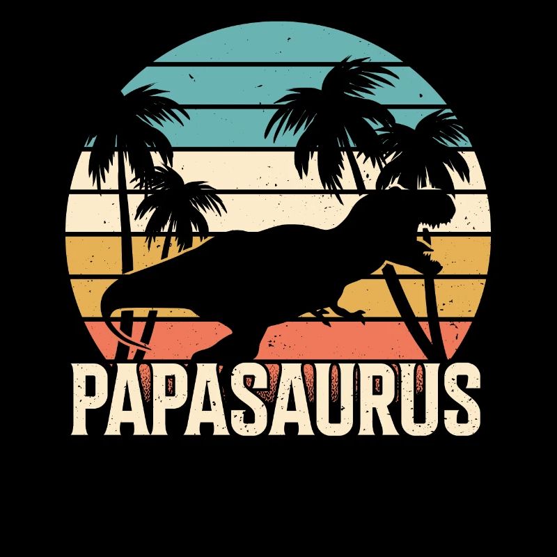 Papasaurus T-Rex Papa Vatertag Dad