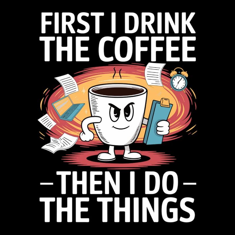 First coffee, then save the world