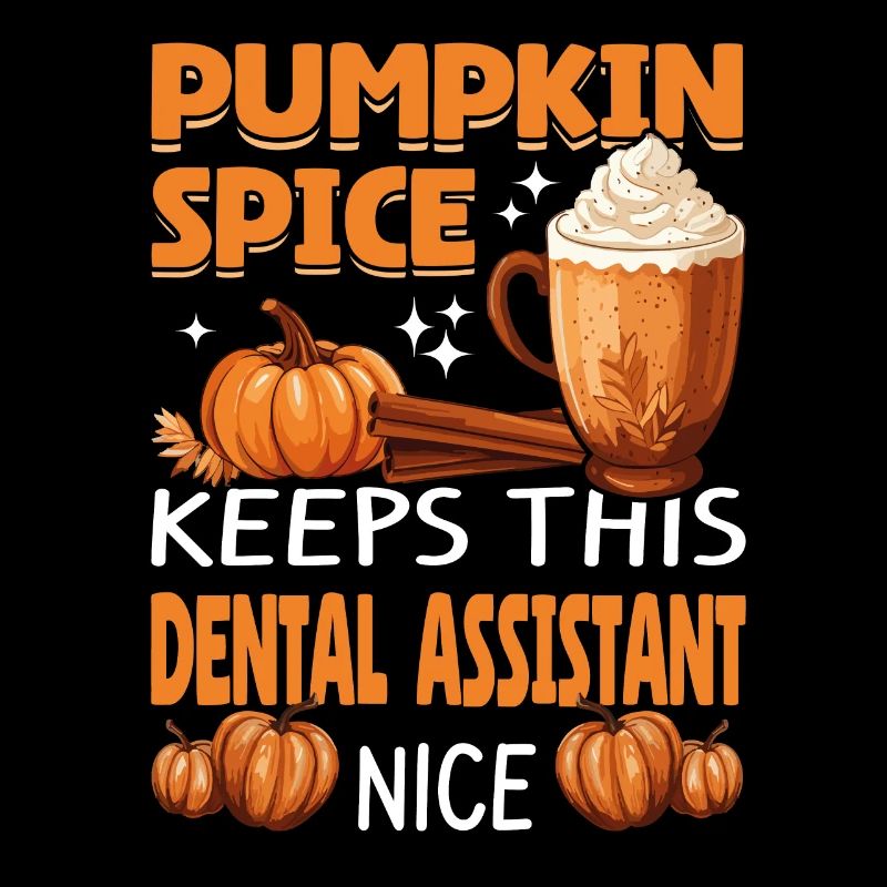 Cool Pumpkin Spice garde cet assistant dentaire
