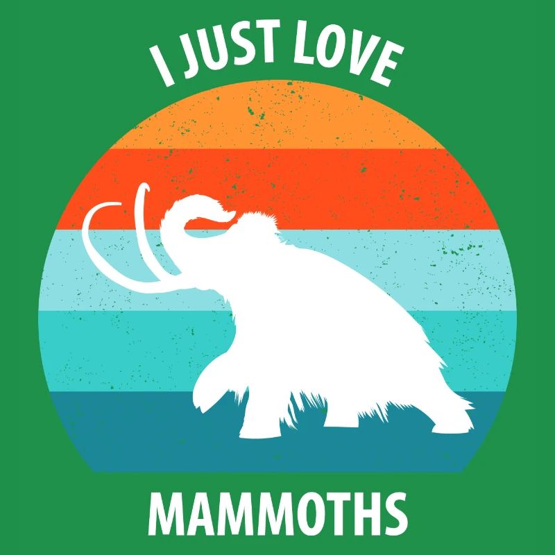 Lustiges Mammut Steinzeit Eiszeit Design Urzeit