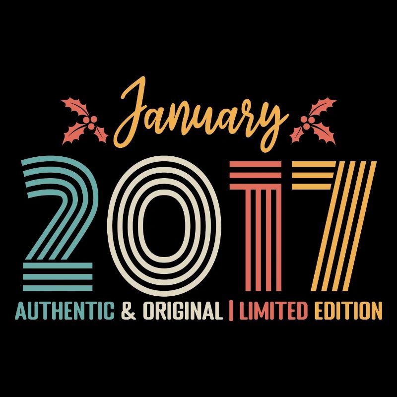 Janvier 2017 anniversaire Janvier 2017 rétro
