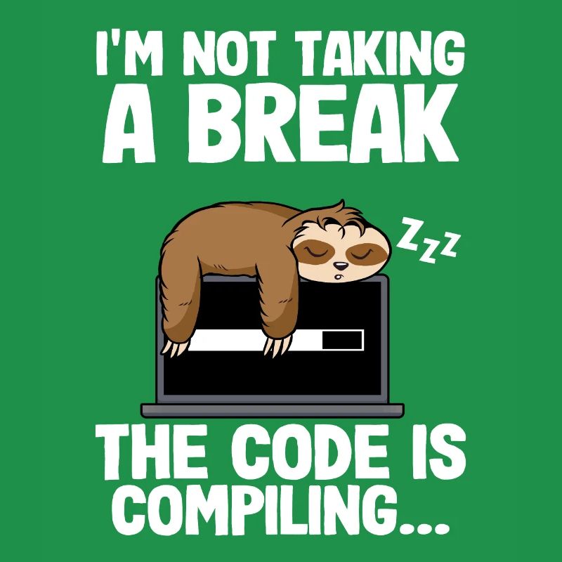 Programmeur Paresseux Informaticiens Nerd Coder Bug