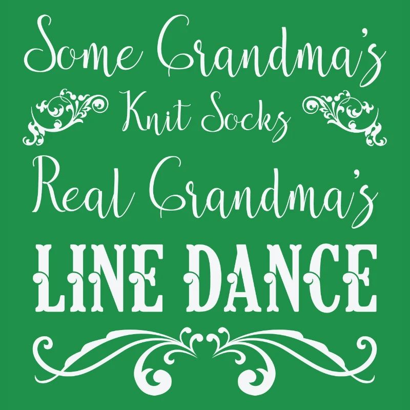 Einige Omas Stricksocken Echte Omas Line Dance