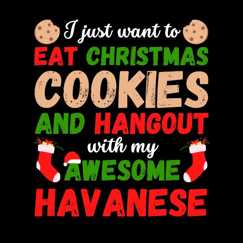 Christmas Havanese Biscuits
