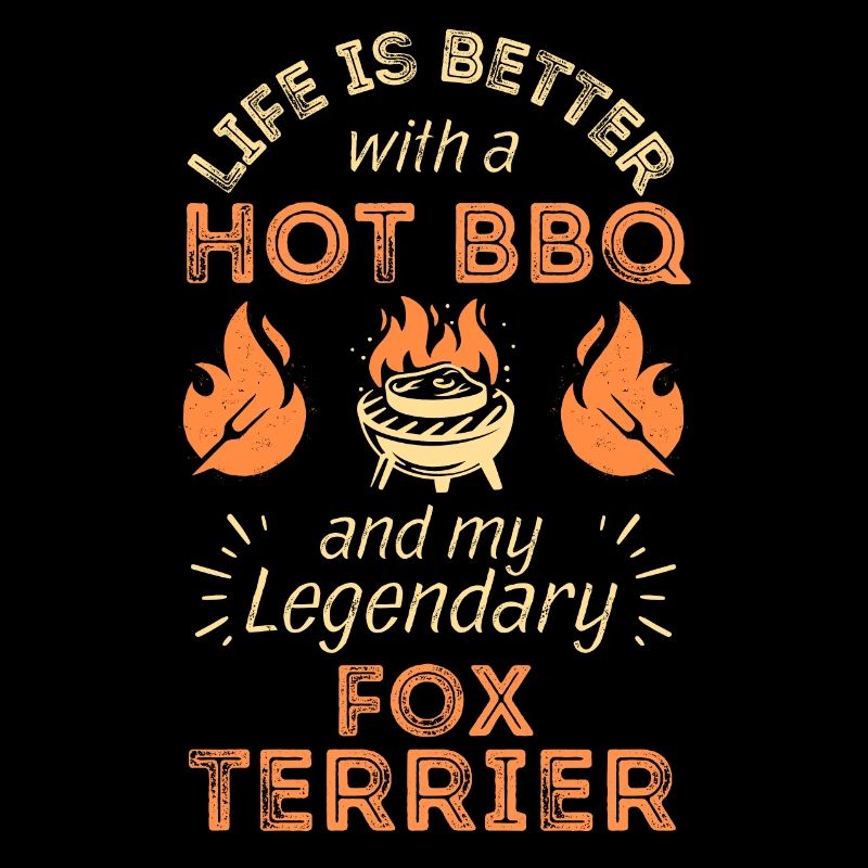 Bbq Grilling pour les amateurs de Fox Terrier