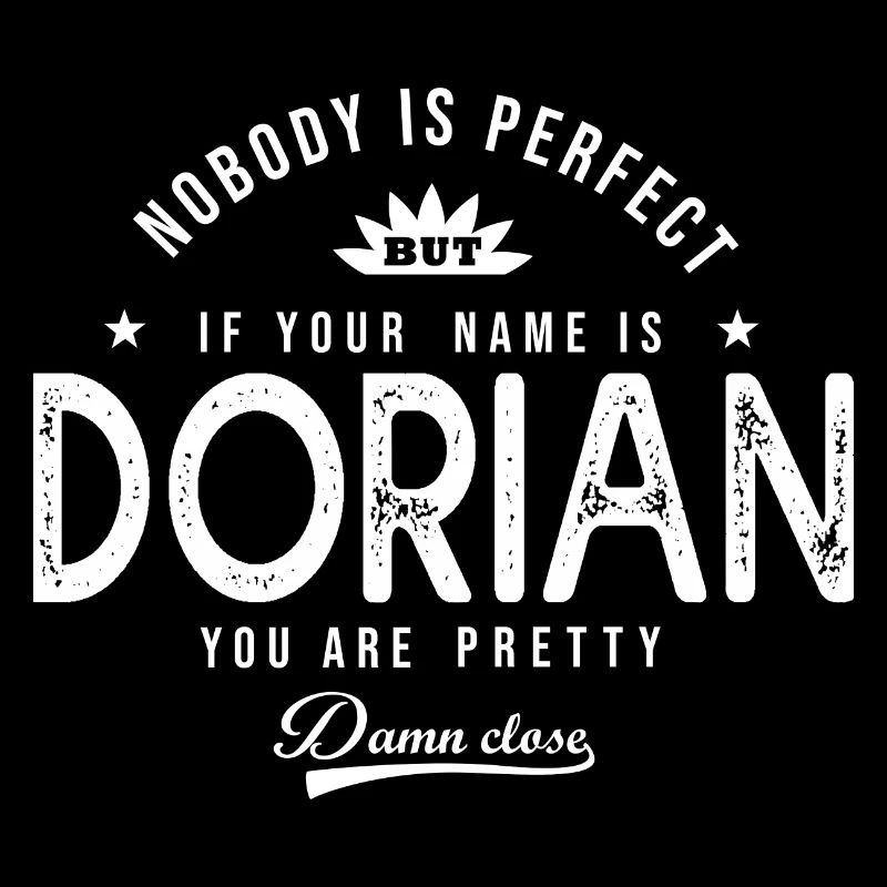 Dorian gift personalized shirt first name dorian