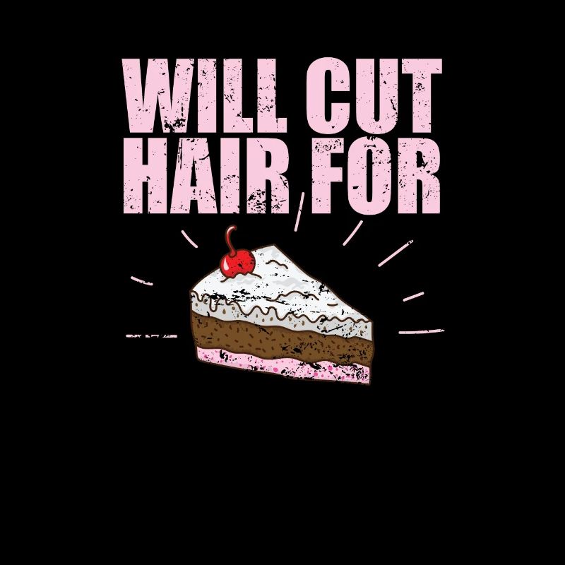 Coupera les cheveux pour gâteau coiffeur profession cheveux