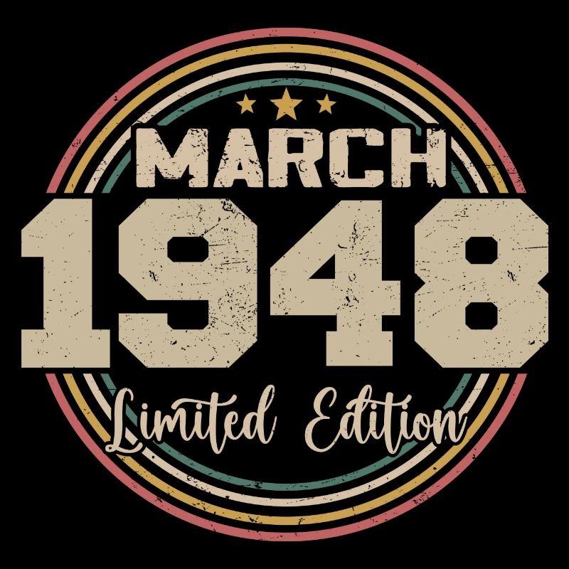 Awesome seit März 1948 Geburtstag 1948 Geschenk