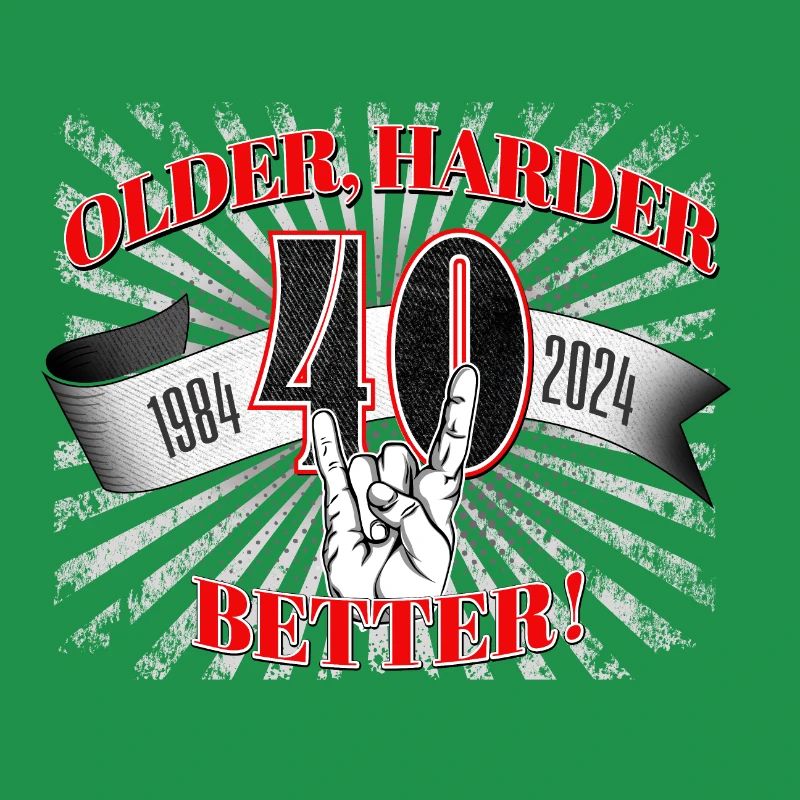 40.Geburtstag eines Metalfan oder Motorradfahrer