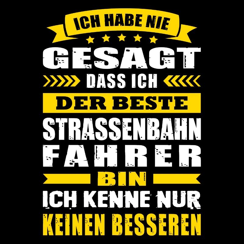 Der Beste Strassenbahnfahrer Zugfahrer Zugführer
