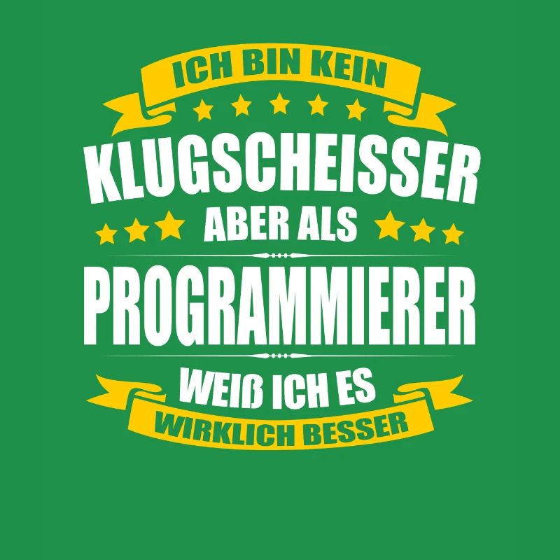 Ich Bin Kein Klugscheisser Programmierer Spruch IT