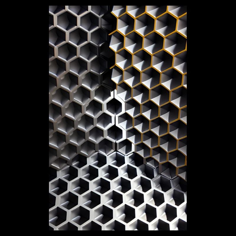 Metallic Cartesian Design