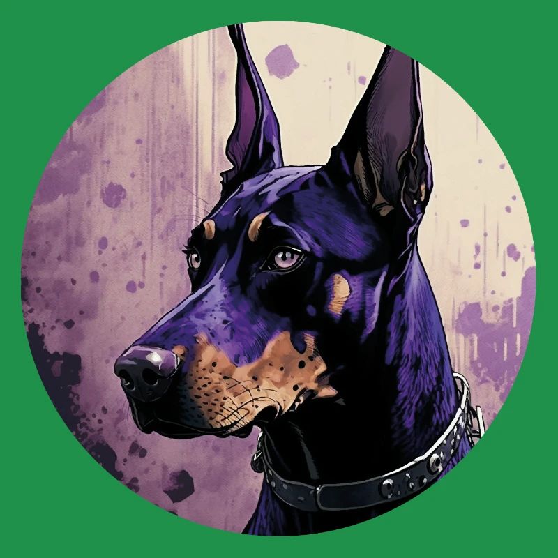 Cooler Dobermann