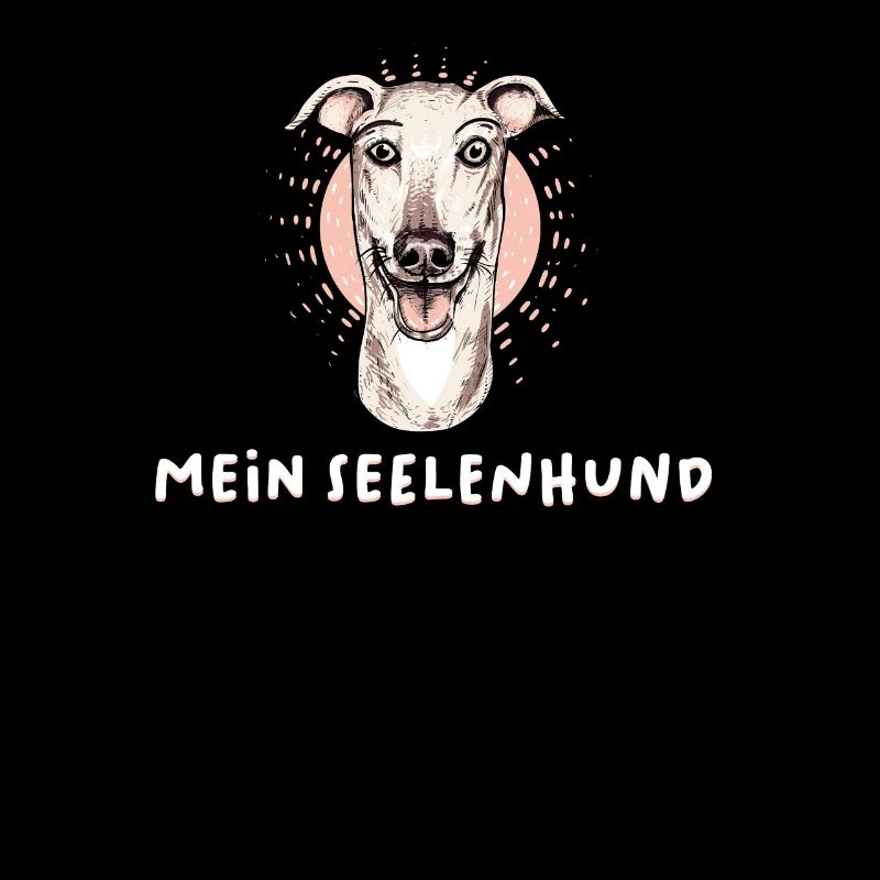 Galgo Windhund Greyhound Halter Geschenkidee