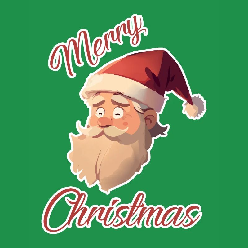 Glücklicher Weihnachtsmann (Schlaganfall)