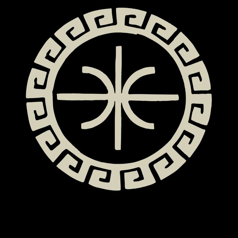 Epsilon Delphes - Conception de symbole grec ancien