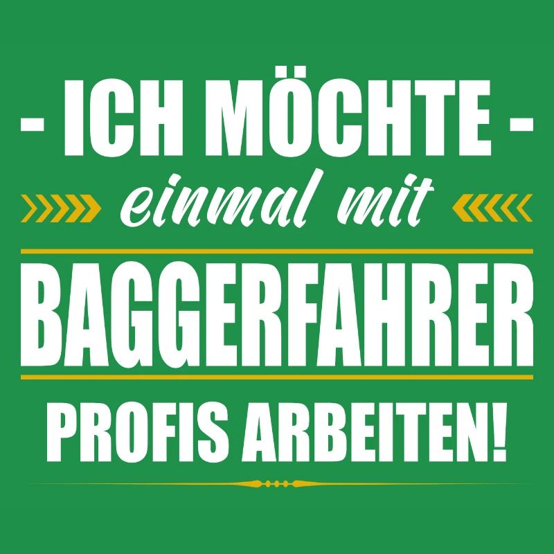 Einmal Mit Baggerfahrer Profis Arbeiten Baustelle