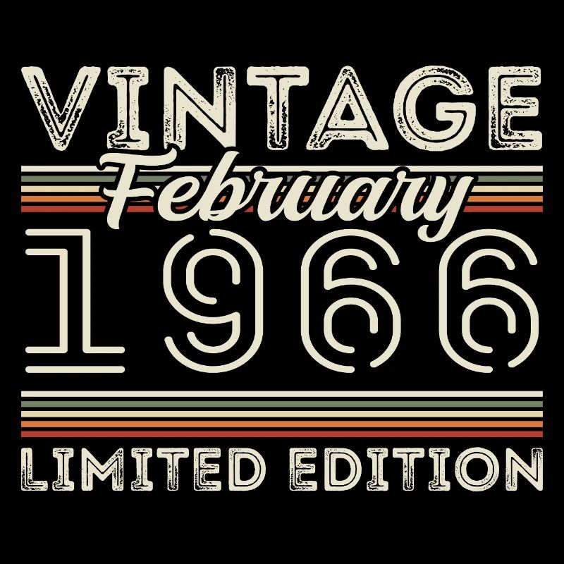 Février 1966 Cadeau d’anniversaire - Février 1966
