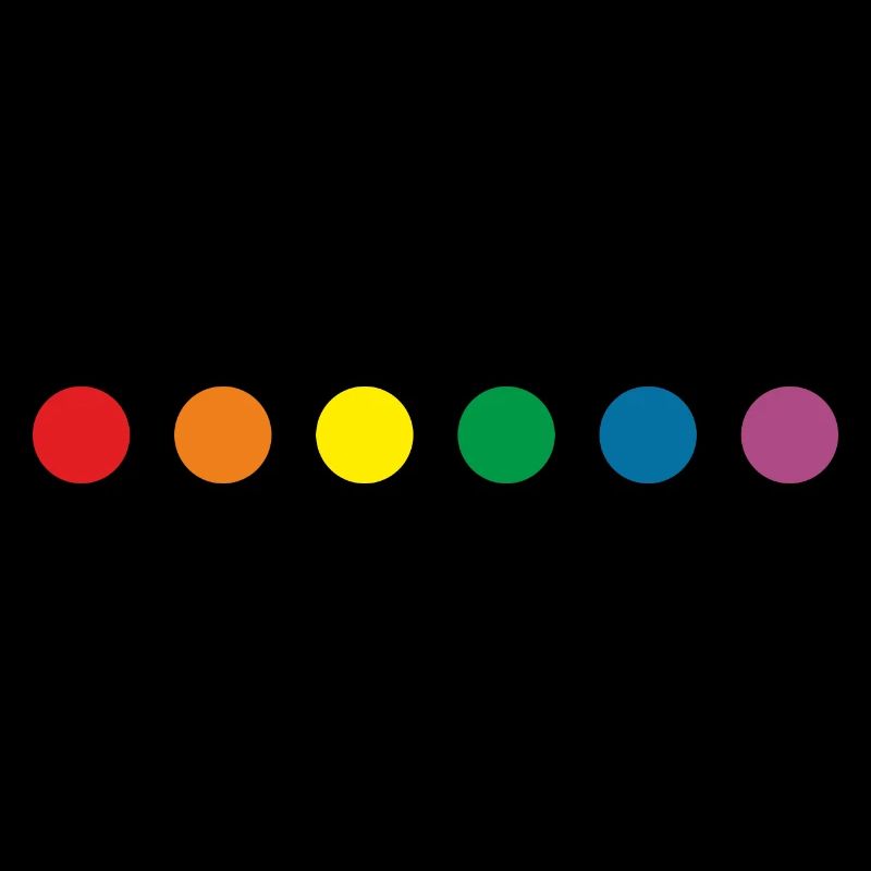 Lgbt rainbow colors
