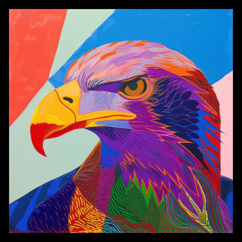 adler, vogel, bunt, tier, geschenk, geschenkidee