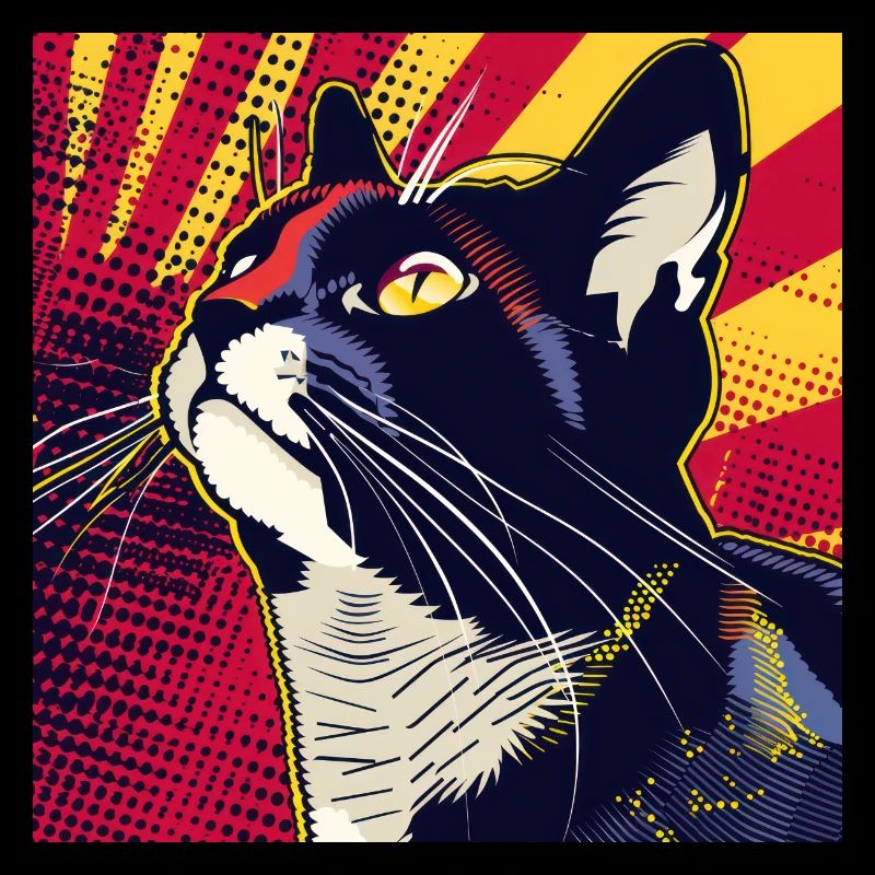 Chat, Motif De Chat