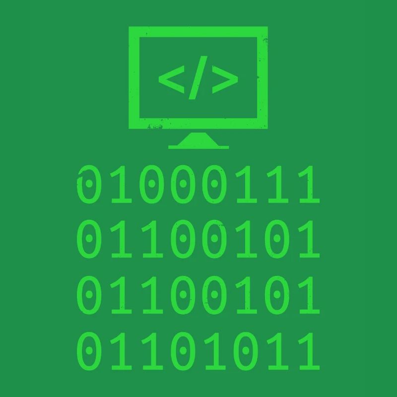 Programmieren von Binary Code Coding Gift