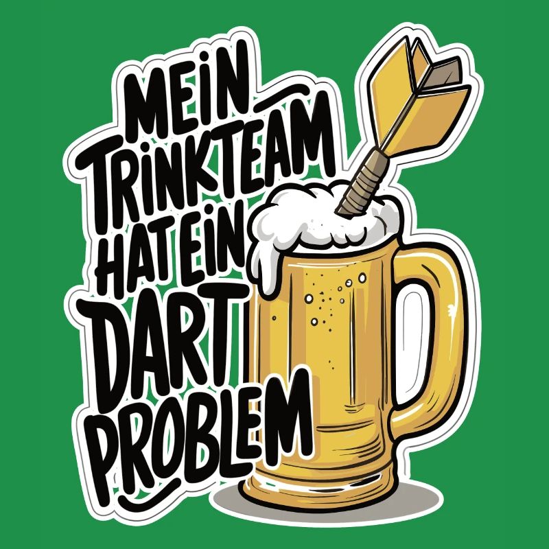Mein Trinkteam Hat Ein Dart Problem