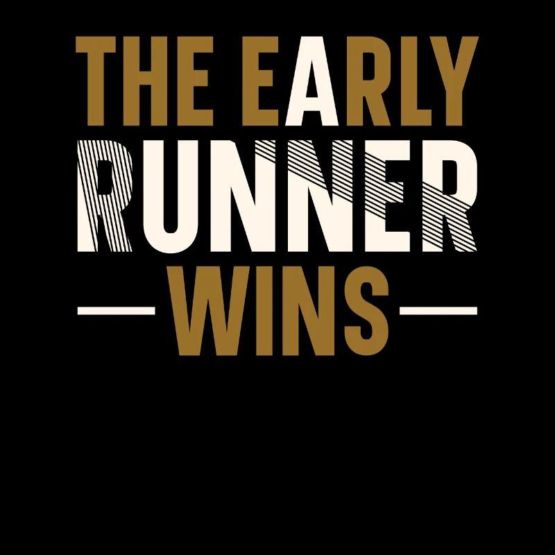 The early runner wins