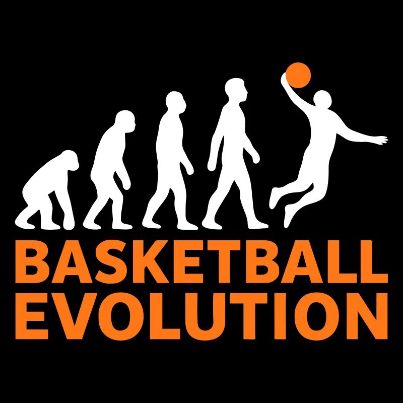 Basketball Evolution Dunk Geschenk Sport