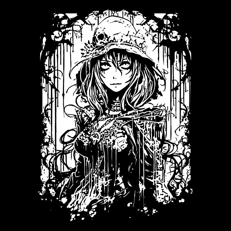 Gothic Anime Mädchen