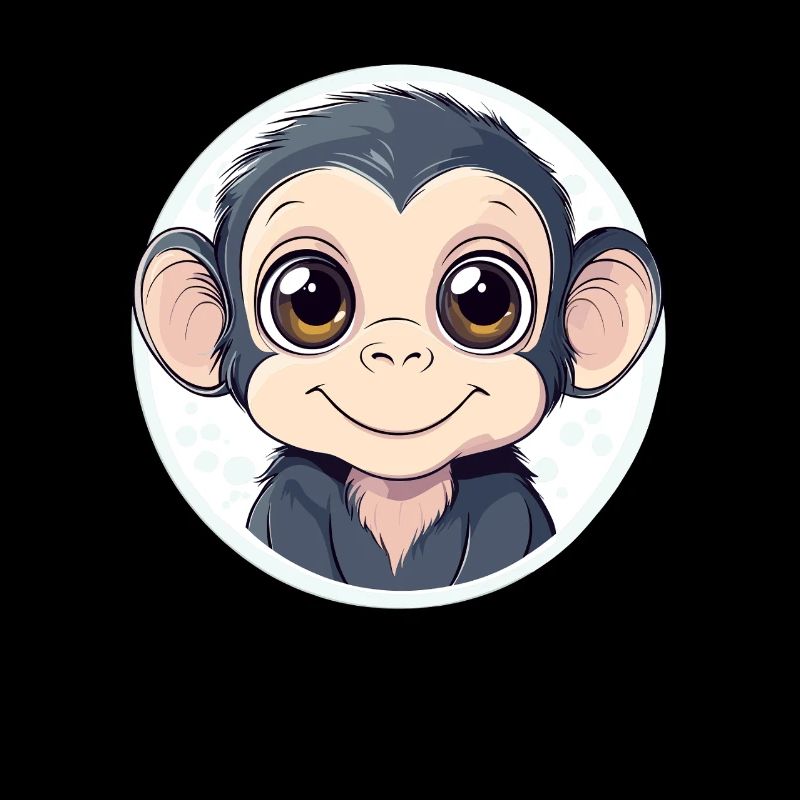 Drôle de bébé singe