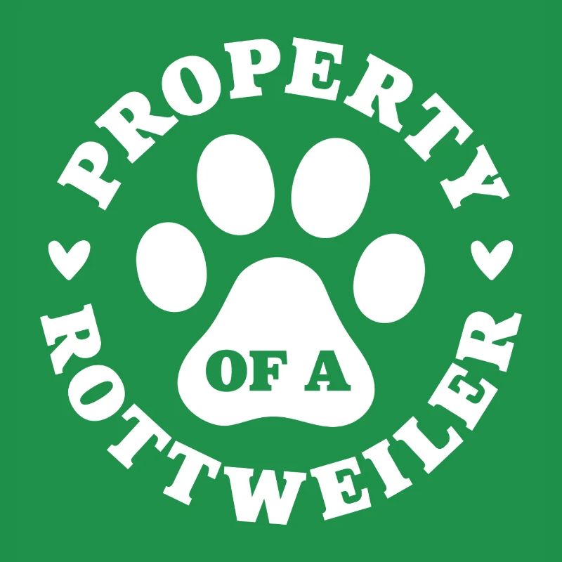 Eigentum eines Rottweilers