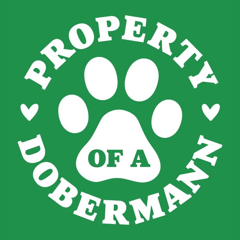 Eigentum eines Dobermanns