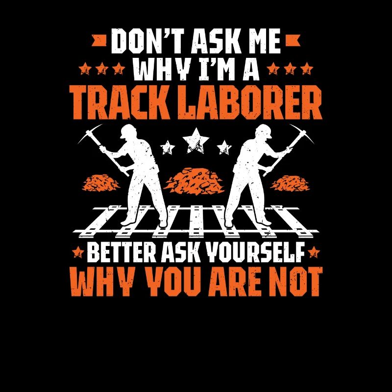 Track Builder Rail Worker Track Construction Track Laborer