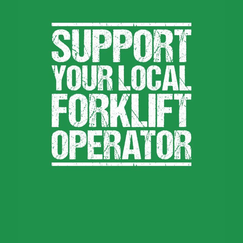 Staplerfahrer Gabelstaplerfahrer Forklift Operator