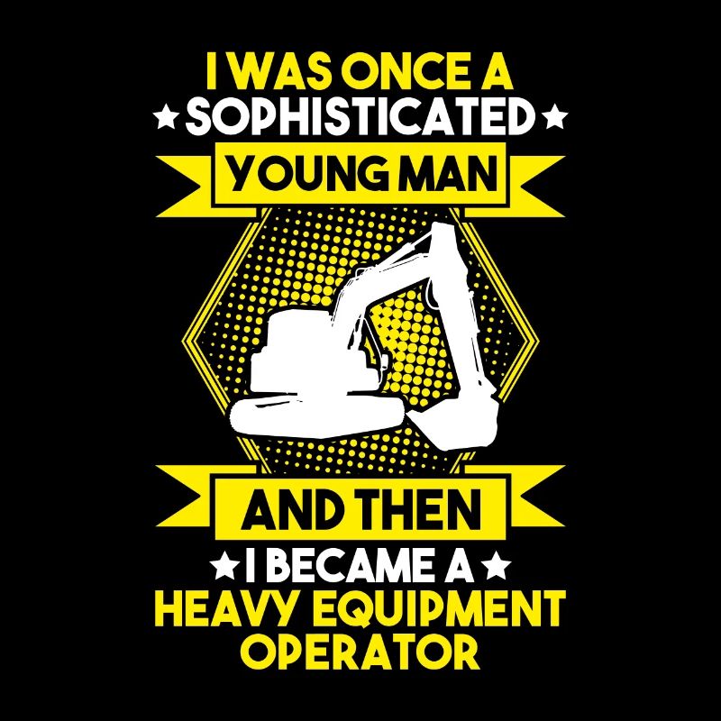 Baggerfahrer Baggerführer Heavy Equipment Operator