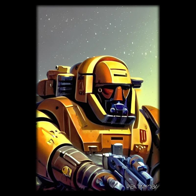 Kampfbot Robot Super Soldier Machine Warrior