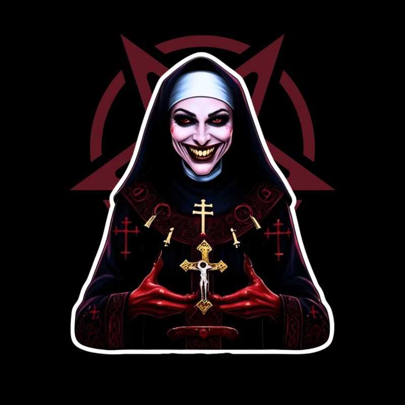 Priesterin des Todes Pentagramm