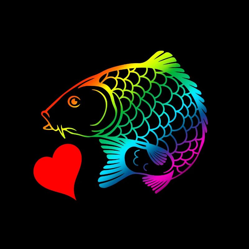 Carpe arc-en-ciel