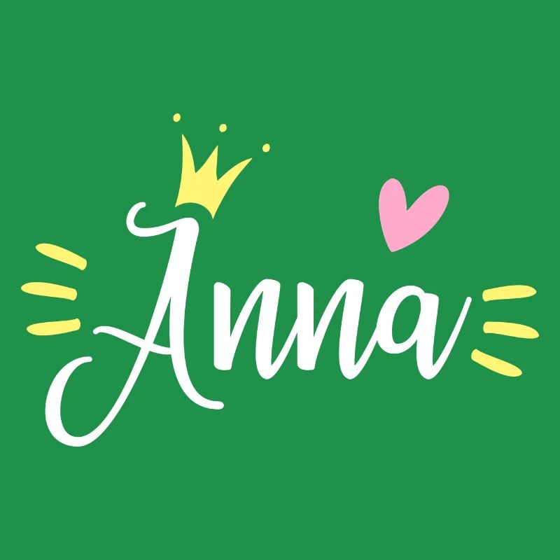 Anna Name Crown