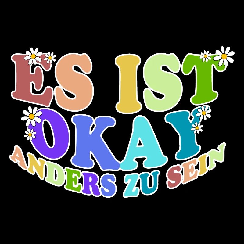 Es Ist Okay Anders Zu Sein