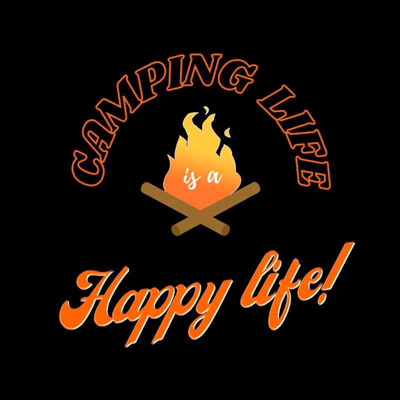 Campingleben - glückliches Leben