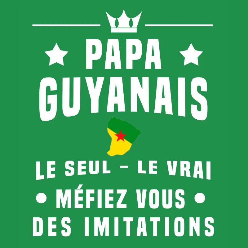papa guyanais drapeau méfiez vous imitations