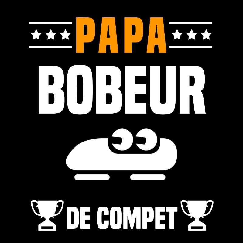 papa bobeur de compet père cadeau papa bobsleigh