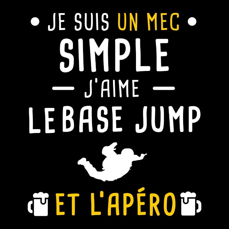 base jump et apéro mec simple