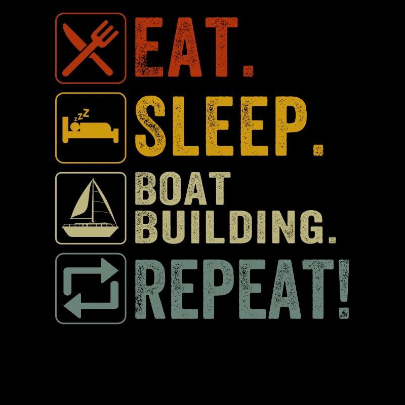 Constructeur de bateaux Construction de bateaux Vêtements de bûcheron