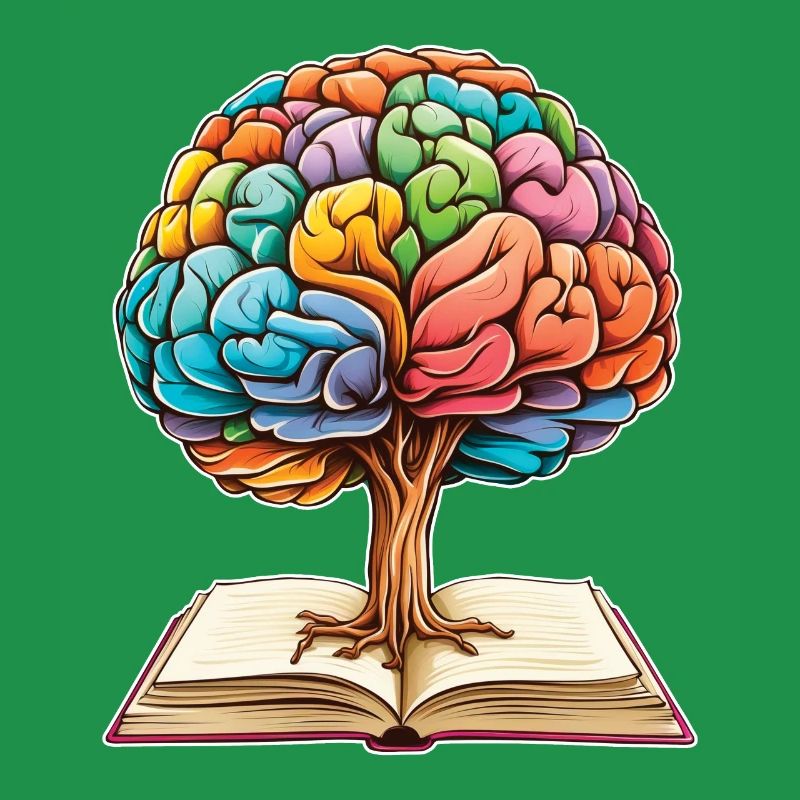 Reading Forms Mindset Growth Artwork Tree
